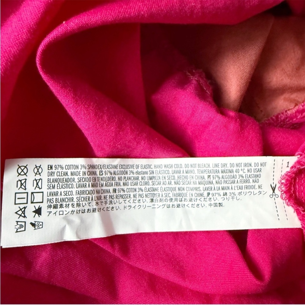 Forever 21 Strapless Pink and Red Tiered Dress - Picture 10 of 12